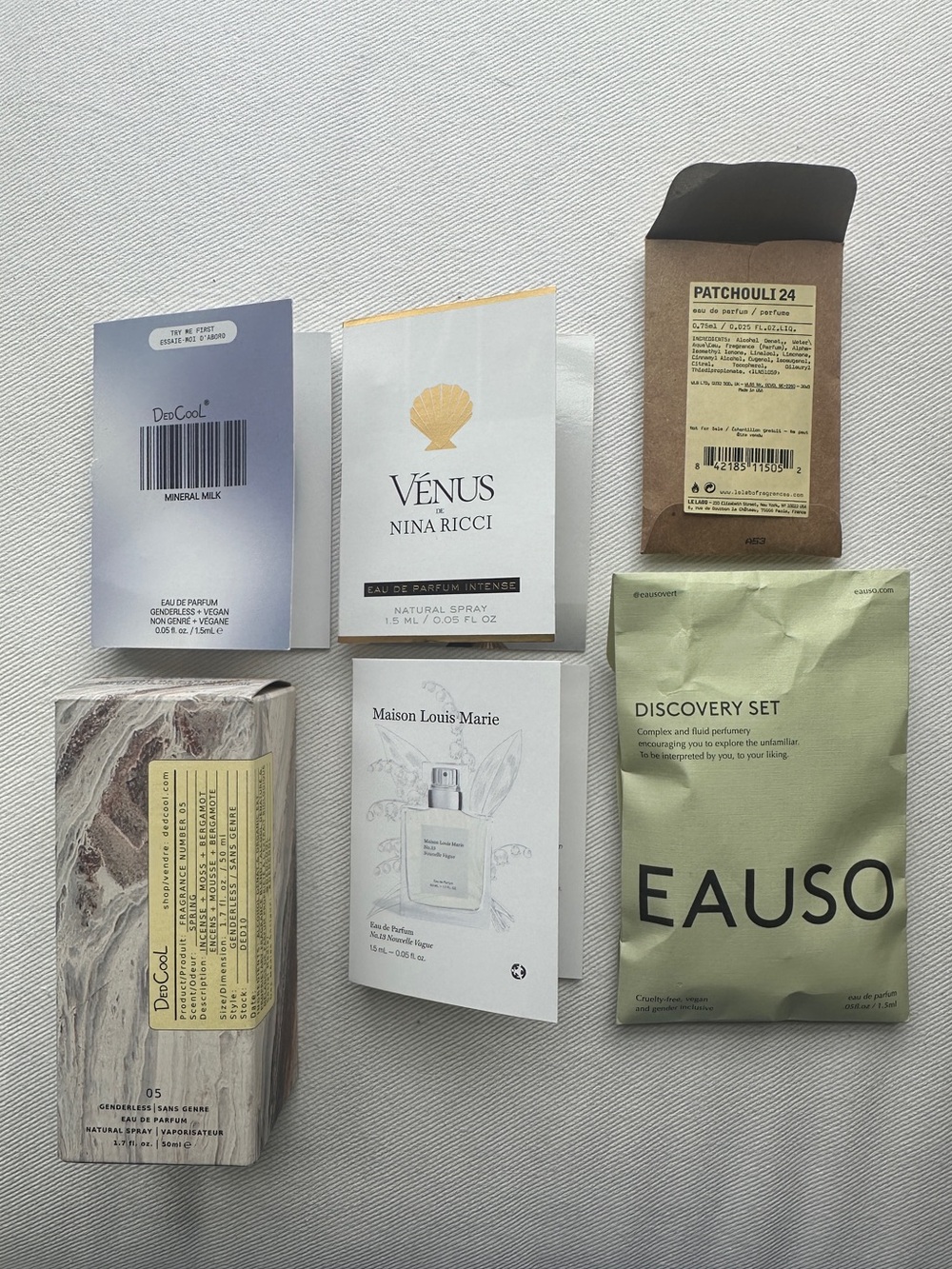Eauso Vert Perfume Discovery Set
